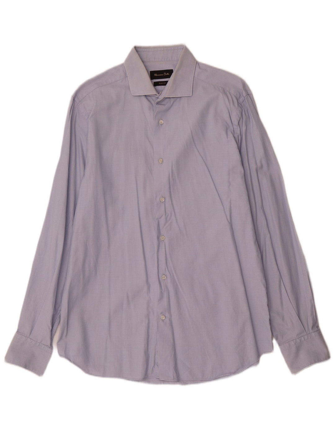 Ανδρικό πουκάμισο Massimo Dutti Slim Fit Μέγεθος 41 16 Large Μπλε