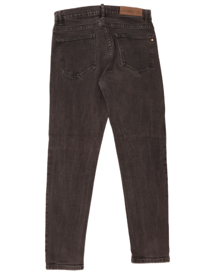Zara Ανδρικό Slim Jeans EU 42 Large W32 L30 Black