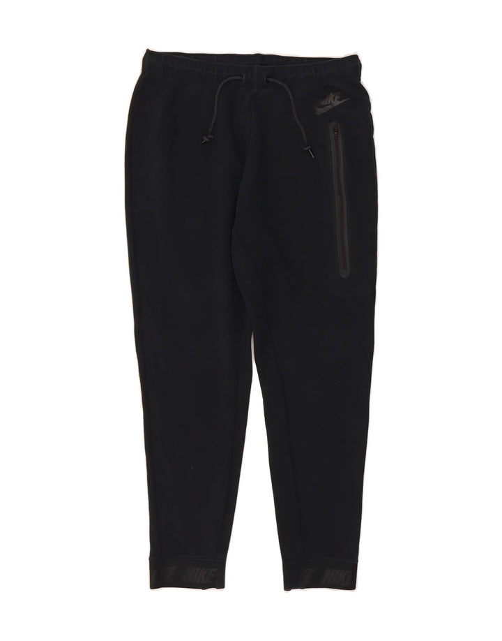 NIKE Mens Graphic Tracksuit Trousers Joggers Medium  Navy Blue Cotton Vintage Nike and Second-Hand Nike from Messina Hembry 