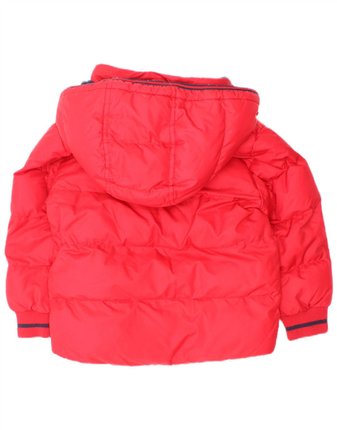 Μπουφάν Timberland Boys Hooded Gadded Jacket 2-3 Years Red Polyester