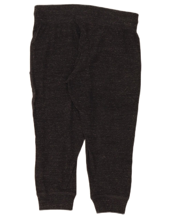 Γυναικεία φόρμα γυμναστικής Nike γραφικά Joggers UK 10 Small Grey Flecked