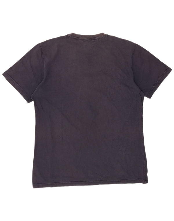 Ανδρικό γραφικό T-Shirt Converse Top XL Navy Blue Cotton