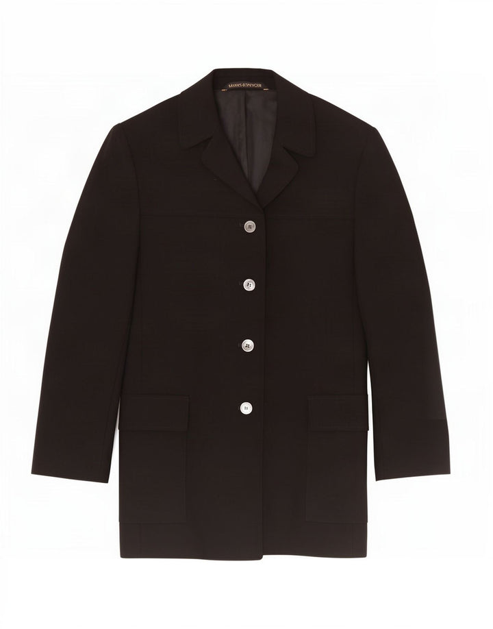 Marks & Spencer Γυναικείο Μπουφάν St. Michael Blazer UK 12 Medium Black