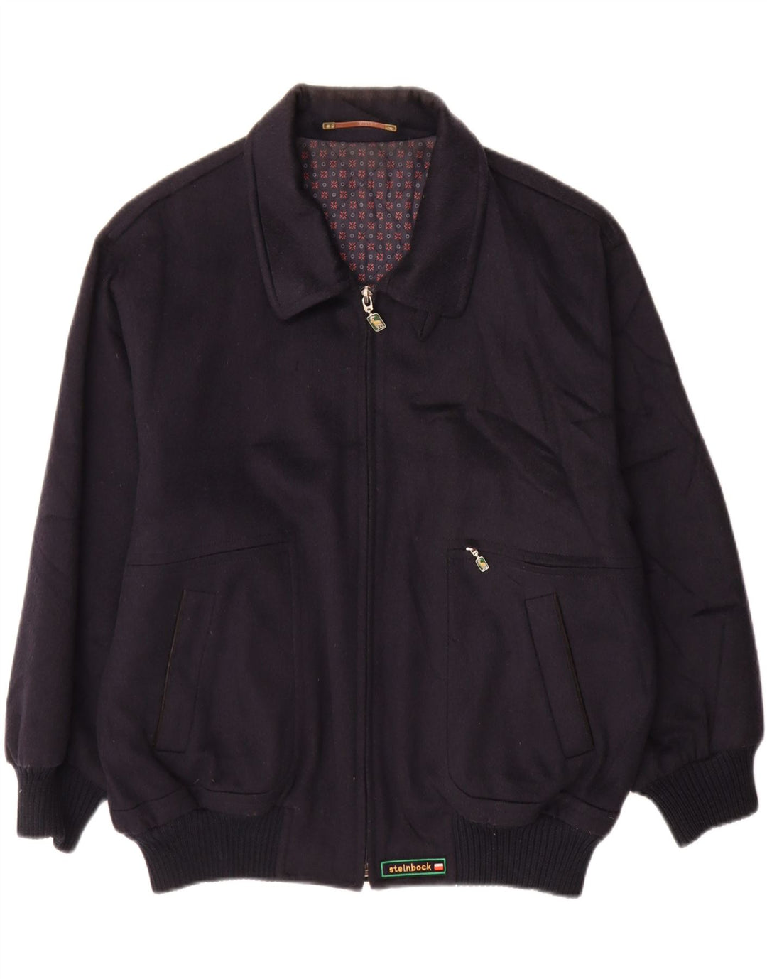 Steinbock Ανδρικό μπουφάν Bomber IT 54 2XL Navy Blue Wool