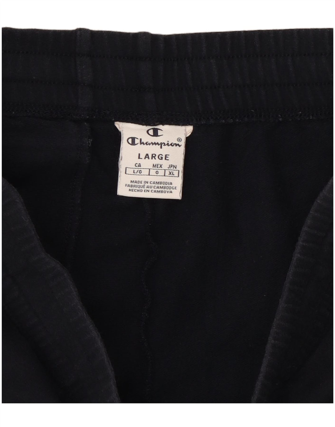 CHAMPION Ανδρικές φόρμες γραφικές Παντελόνι Joggers Large Navy Blue