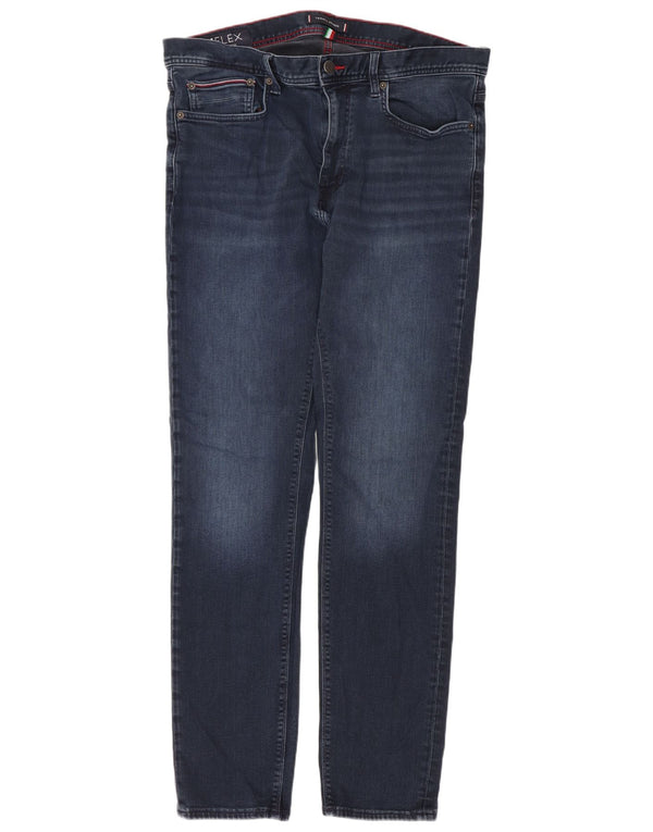 Tommy Hilfiger Mens Bleecker Slim Jeans W36 L32 Blue Cotton