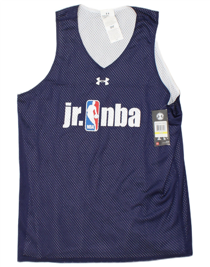 UNDER ARMOR Ανδρικό γιλέκο NBA Loose Fit, μεσαίο μπλε ναυτικό