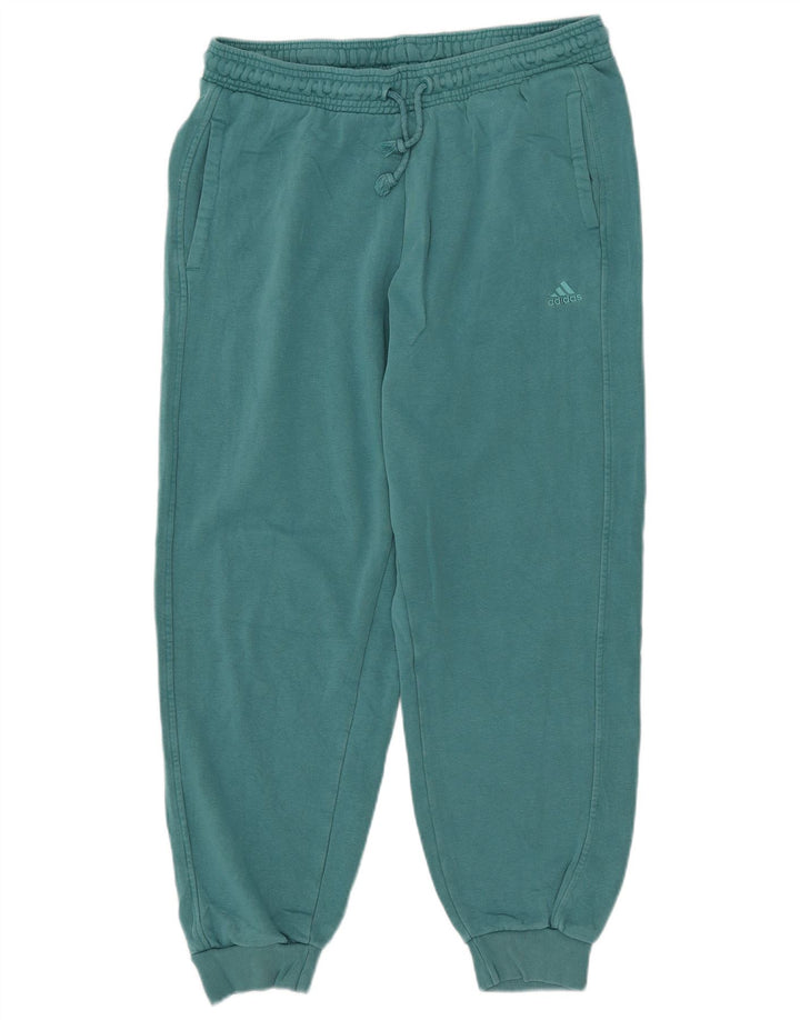 Γυναικεία αθλητική φόρμα ADIDAS Παντελόνι Joggers UK 16/18 Large Green