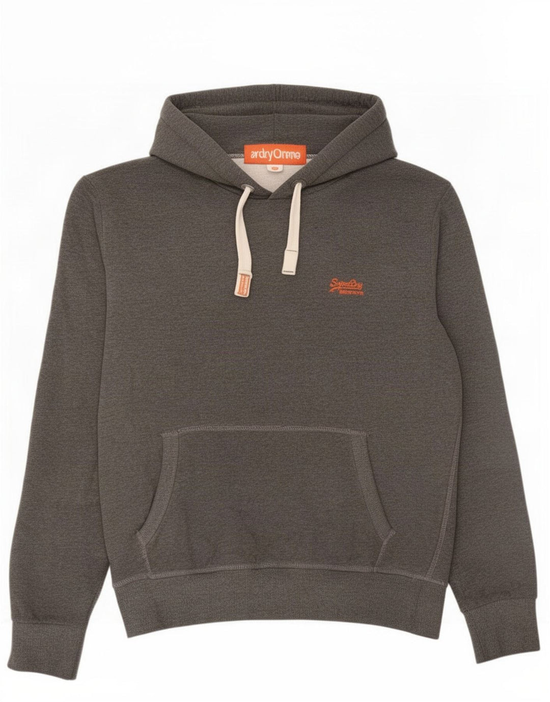 Superdry Ανδρικό Hoodie Jumper 2XL Γκρι βαμβακερό