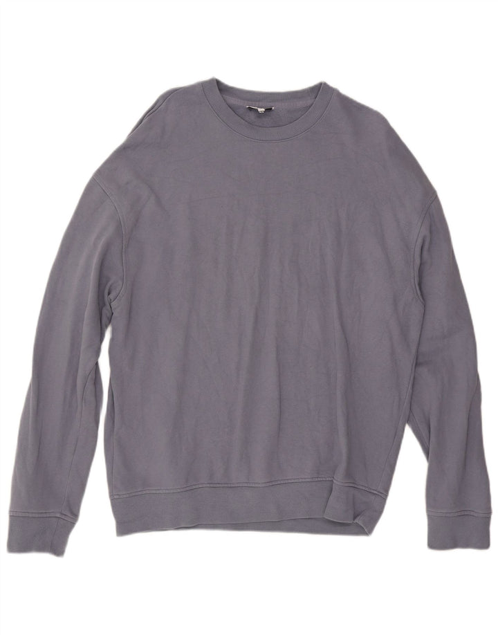 Ανδρικό φούτερ REISS Jumper μεγάλο μπλε βαμβακερό