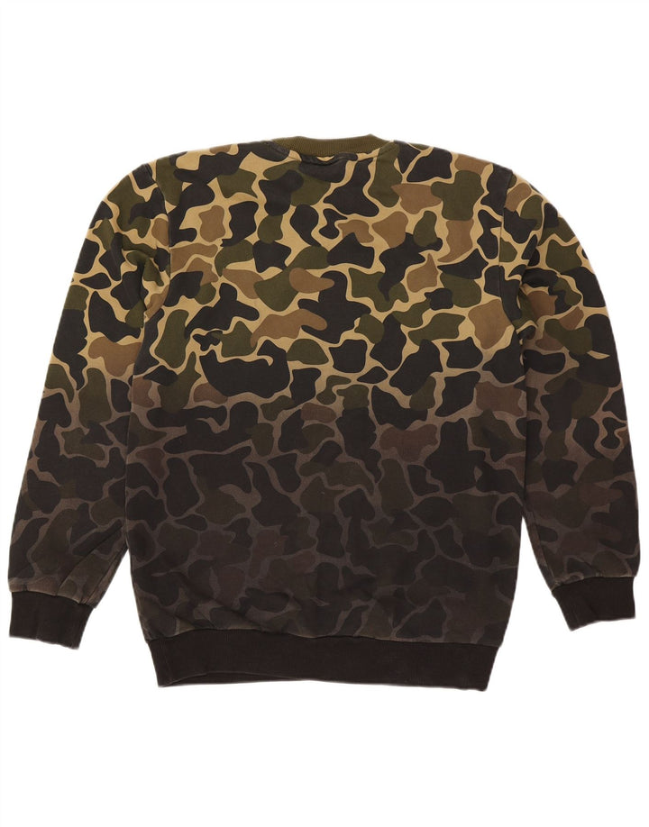 Ανδρικό φούτερ Adidas Jumper Μικρό Χακί Καμουφλάζ Βαμβακερό