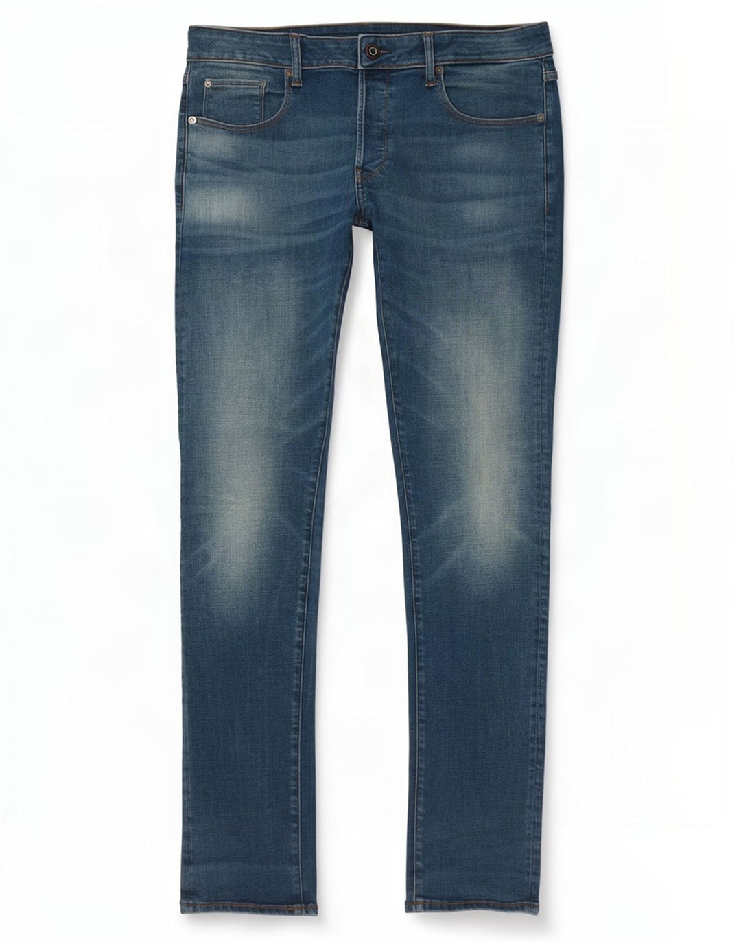 G-Star Ανδρικό 3301 Slim Jeans W34 L34 Μπλε βαμβακερό
