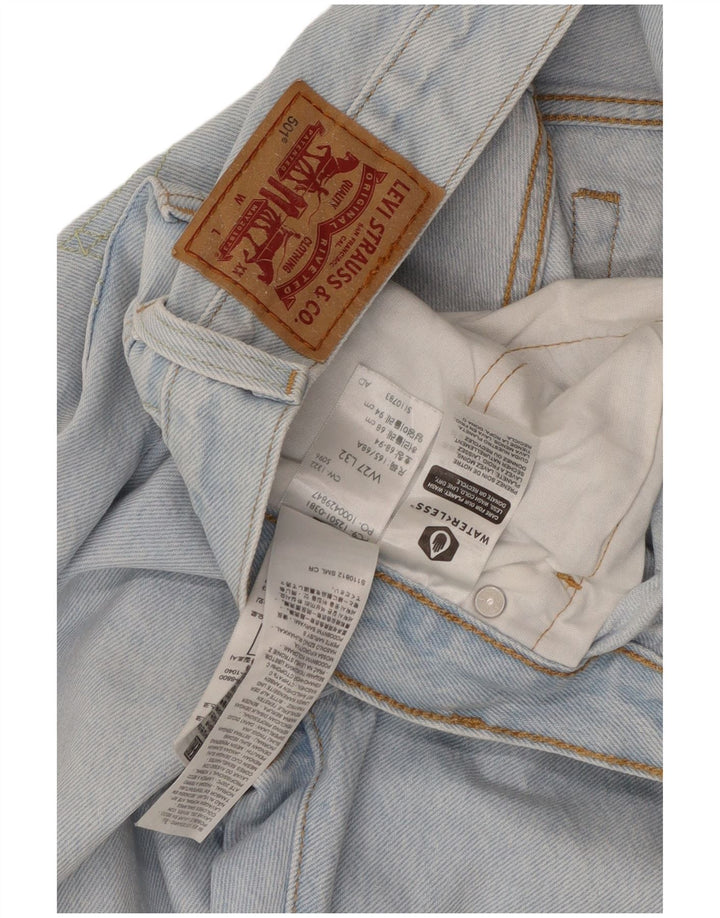 Levi's Mens 501 Straight Jeans W27 L32 Μπλε βαμβακερό