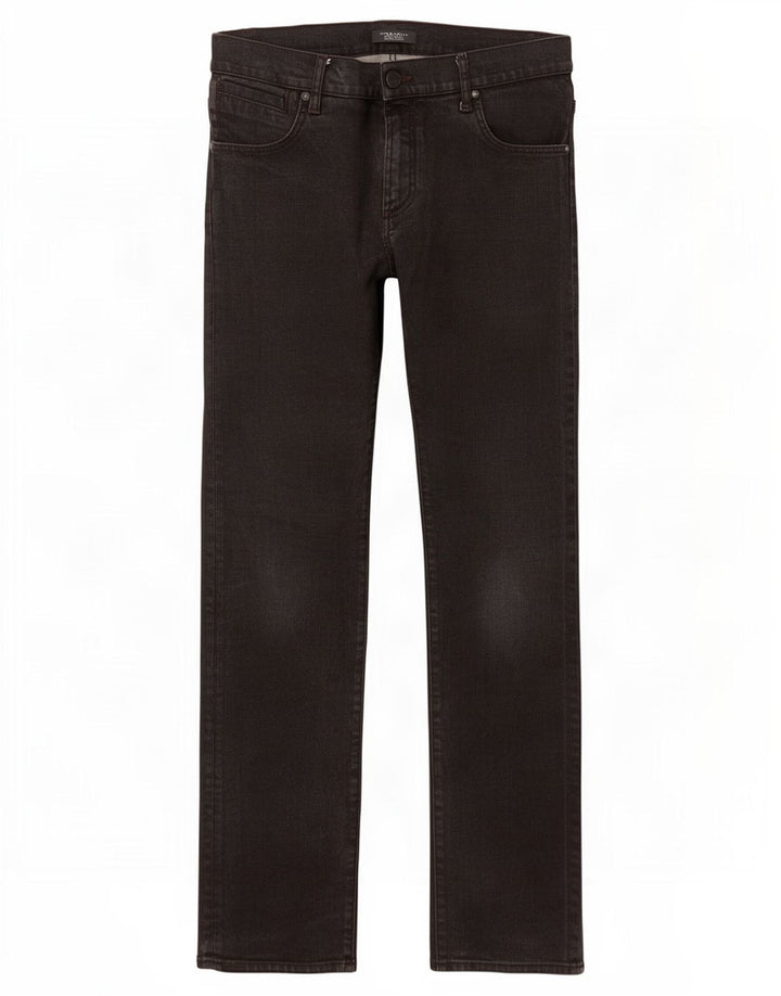 Zara Ανδρικό τζιν ίσιο EU 40 Medium W31 L33 Μαύρο