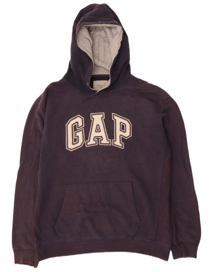 Ανδρικό Gap Graphic Hoodie Jumper Medium Navy Blue Cotton