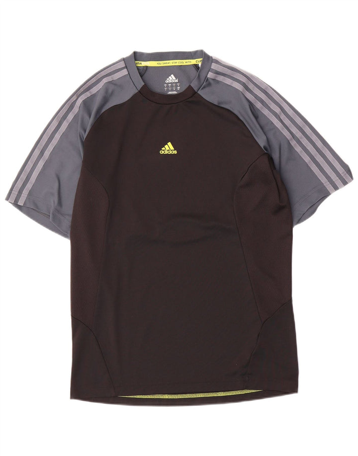 Ανδρικό T-Shirt Adidas Climacool Top Small Black Colourblock