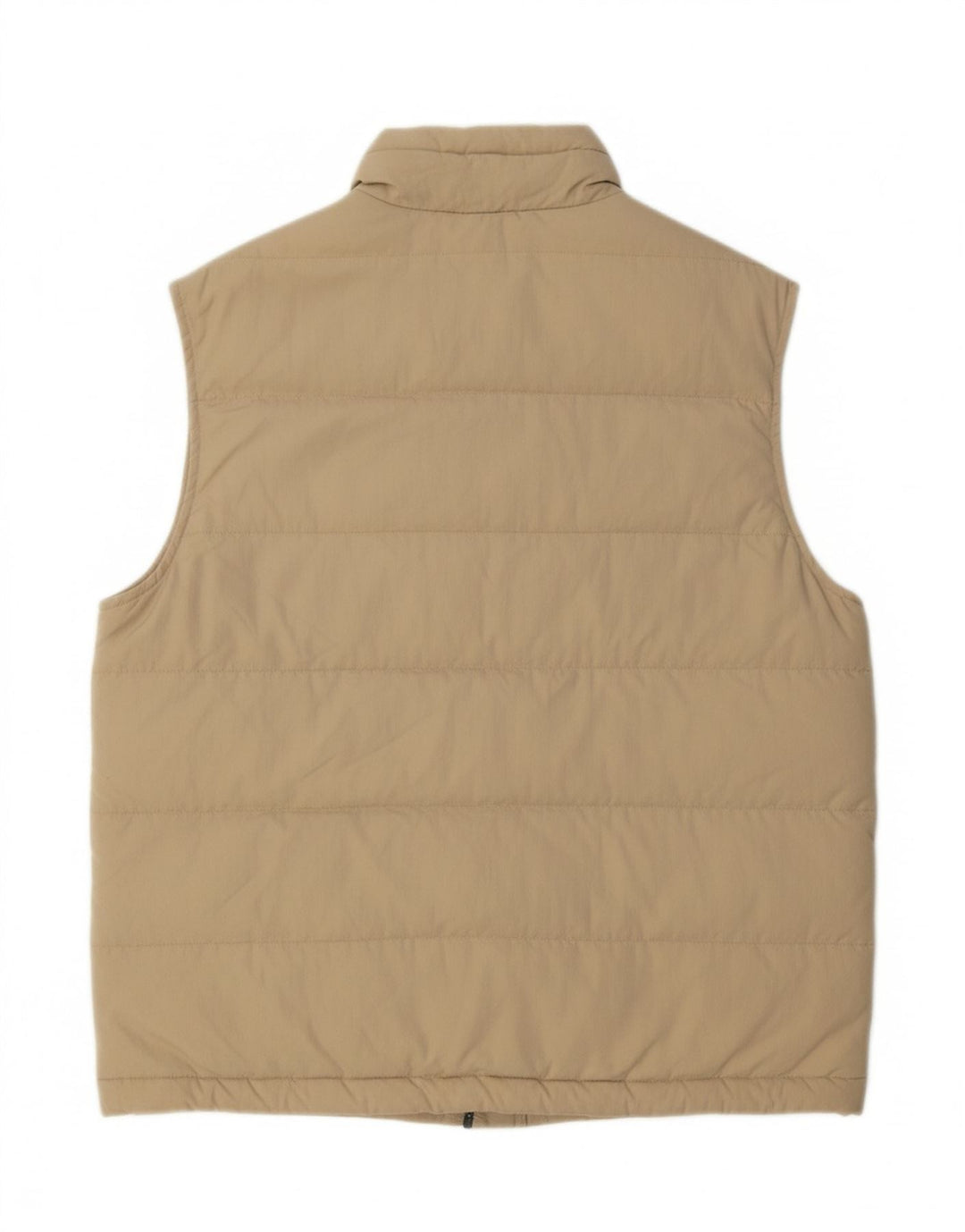 MARINA YACHTING Mens Padded Gilet IT 50 Large Beige Polyamide Vintage Marina Yachting and Second-Hand Marina Yachting from Messina Hembry 