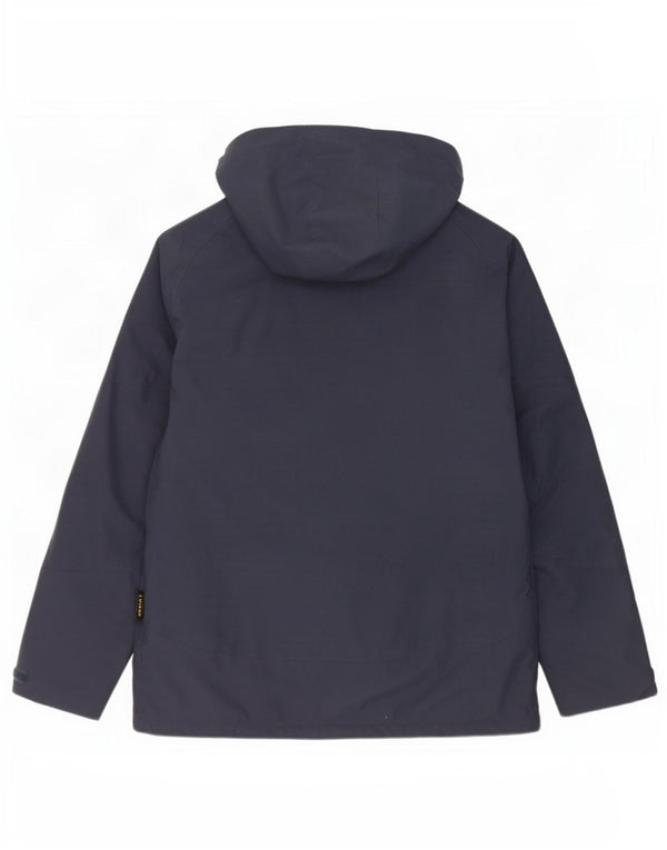 Jack Wolfskin Ανδρικό μπουφάν με κουκούλα αντιανεμικό UK 48 2XL Navy Blue Polyester