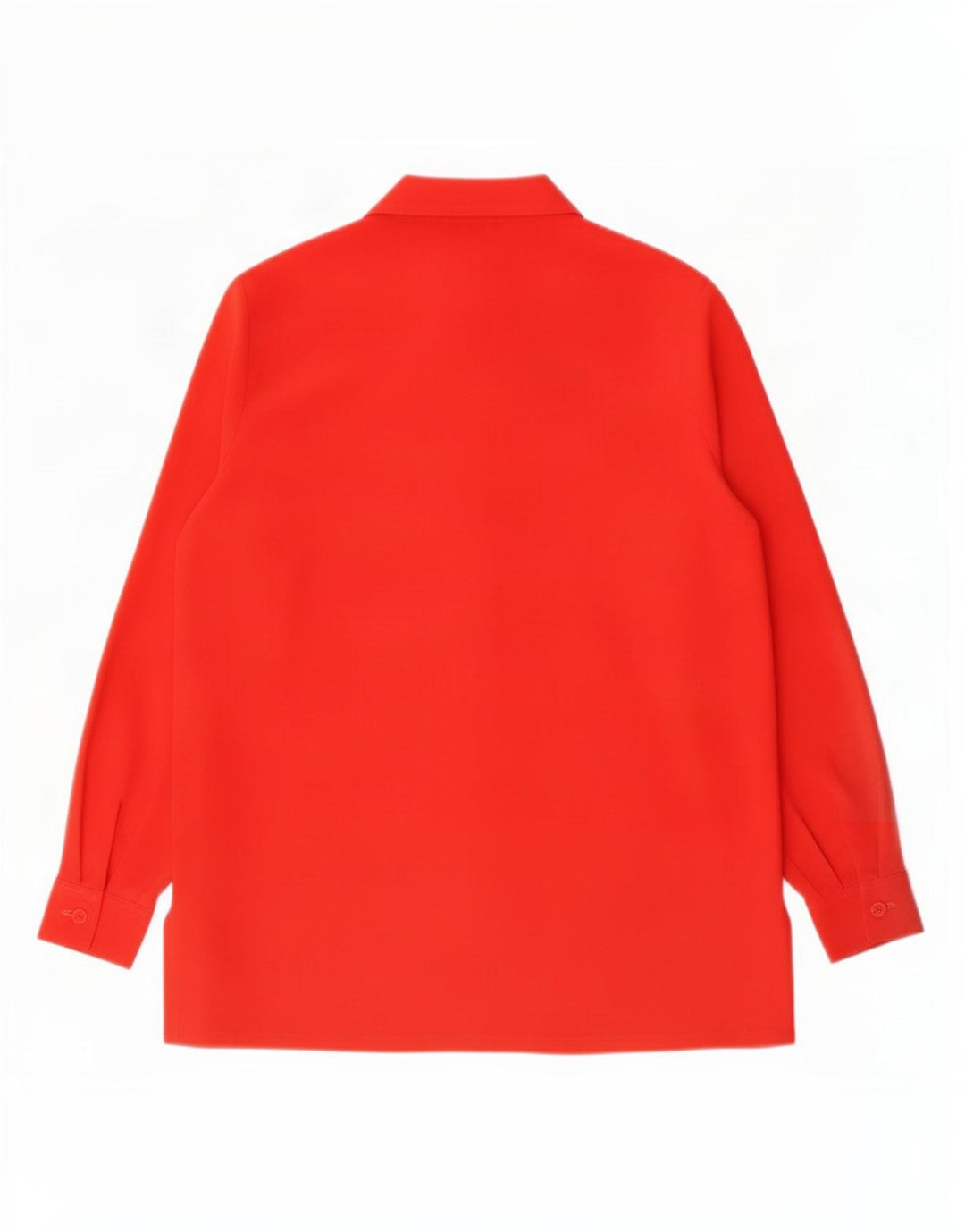 Marks & Spencer Γυναικεία μπλούζα πουκάμισο St. Michael UK 16 Large Red Polyester