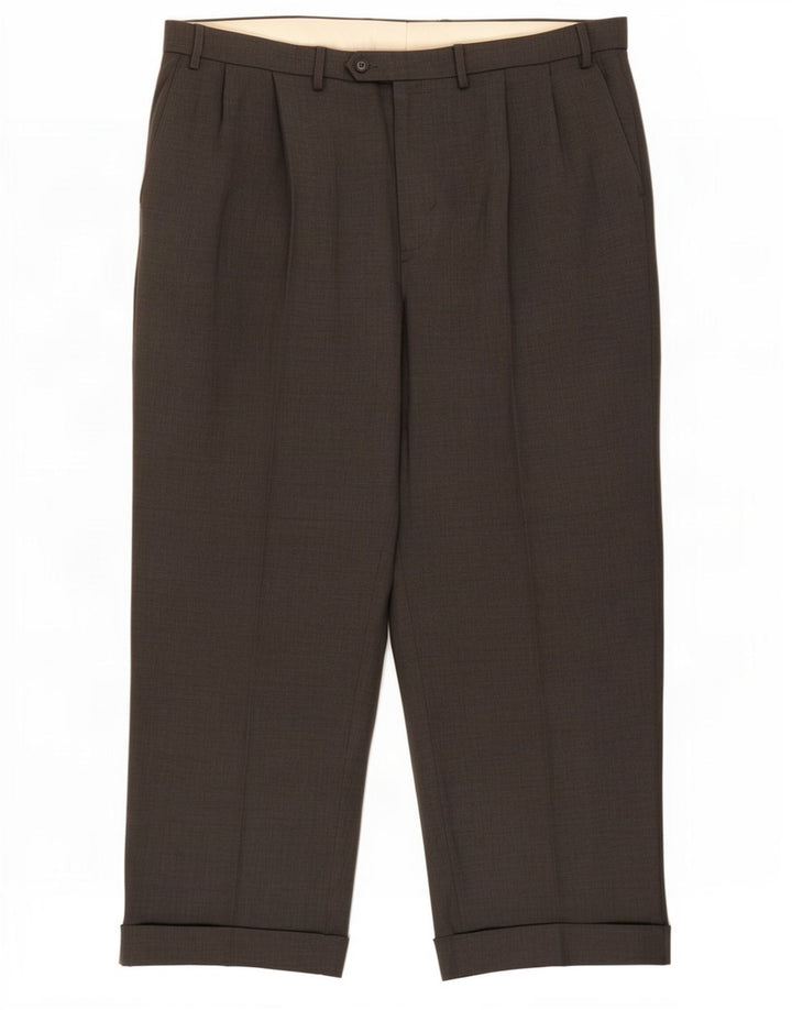 Marks & Spencer Ανδρικό παντελόνι casual W40 L29 Grey Polyester