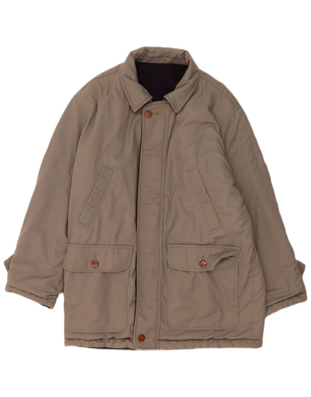 Ανδρικό παλτό Vintage Reversible Windbreaker UK 38 Medium Grey