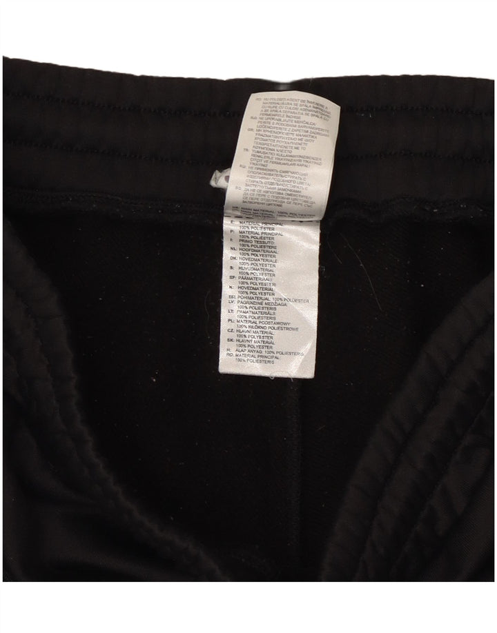 Γυναικεία αθλητική φόρμα Adidas Παντελόνι Joggers UK 12 μεσαίο μαύρο πολυεστέρα