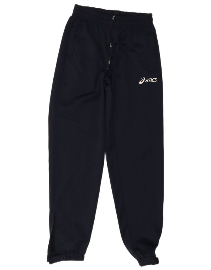 Asics Ανδρική αθλητική φόρμα Παντελόνι Joggers Small Navy Blue Polyester
