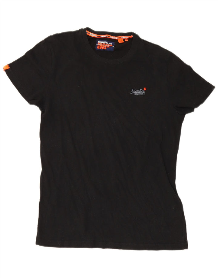 Ανδρικό T-Shirt Superdry Top Μεσαίο μαύρο βαμβακερό