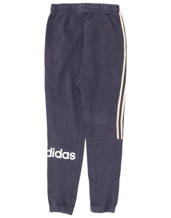 Ανδρική αθλητική φόρμα Adidas Graphic Παντελόνι Joggers Small Navy Blue από βαμβάκι