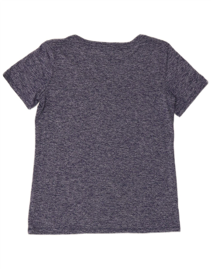 Γυναικείο μπλουζάκι Nike Dri Fit Top 10 Small Navy Blue Flecked Polyester