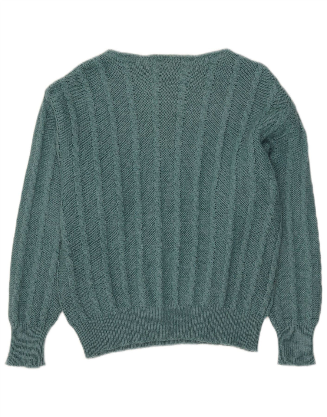 Roberta Puccini Γυναικείο πουλόβερ με λαιμόκαυστο IT 46 μεγάλο μπλε ακρυλικό