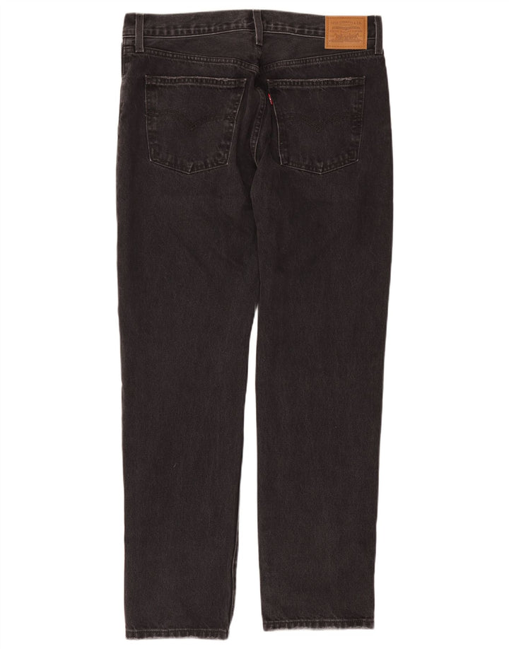 Γυναικείο Middy Straight Jeans Levi's W31 L31 Γκρι βαμβακερό