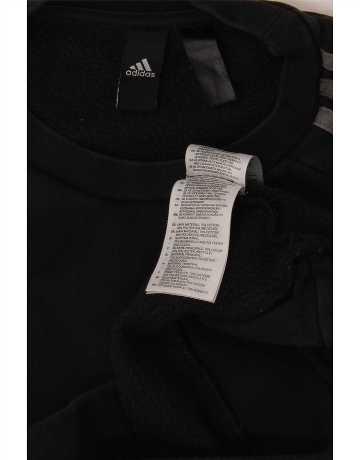 Ανδρικό φούτερ Adidas Jumper Μεσαίο μαύρο βαμβακερό