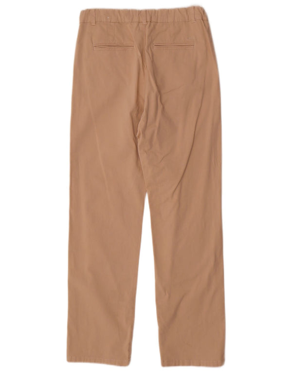 Zara Boys ίσιο παντελόνι Chino 13-14 ετών W28 L27 Μπεζ βαμβακερό