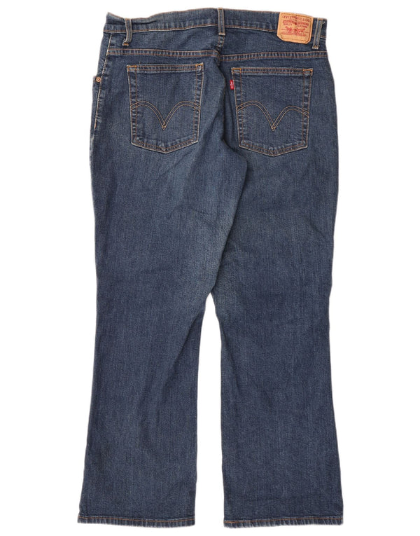 Levi's Womens 550 Relaxed Fit Bootcut Jeans US 14 XL W34 L30 Μπλε βαμβακερό