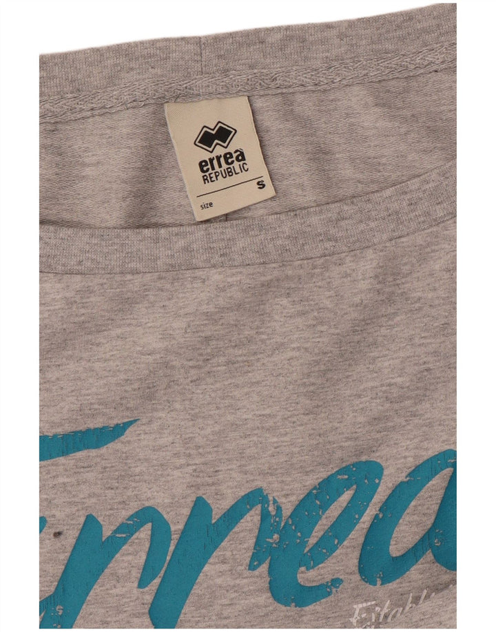 Errea γυναικεία μπλούζα υπερμεγέθη Off Shoulder Jumper UK 10 Small Grey