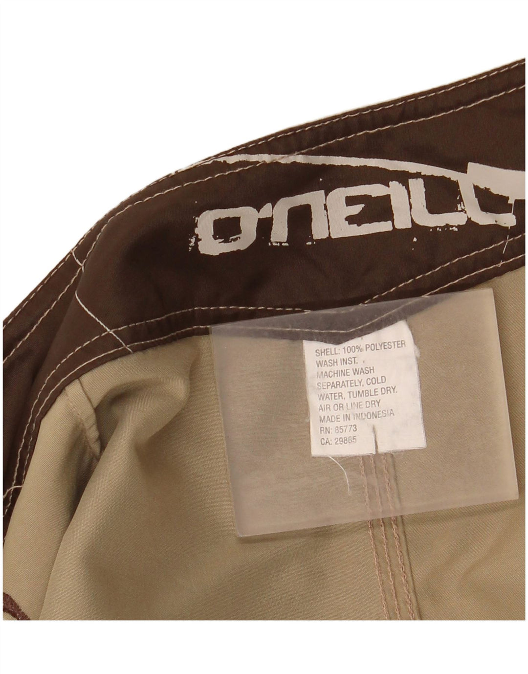 Ανδρικά σορτς κολύμβησης O'Neill Medium Khaki Polyester Beach