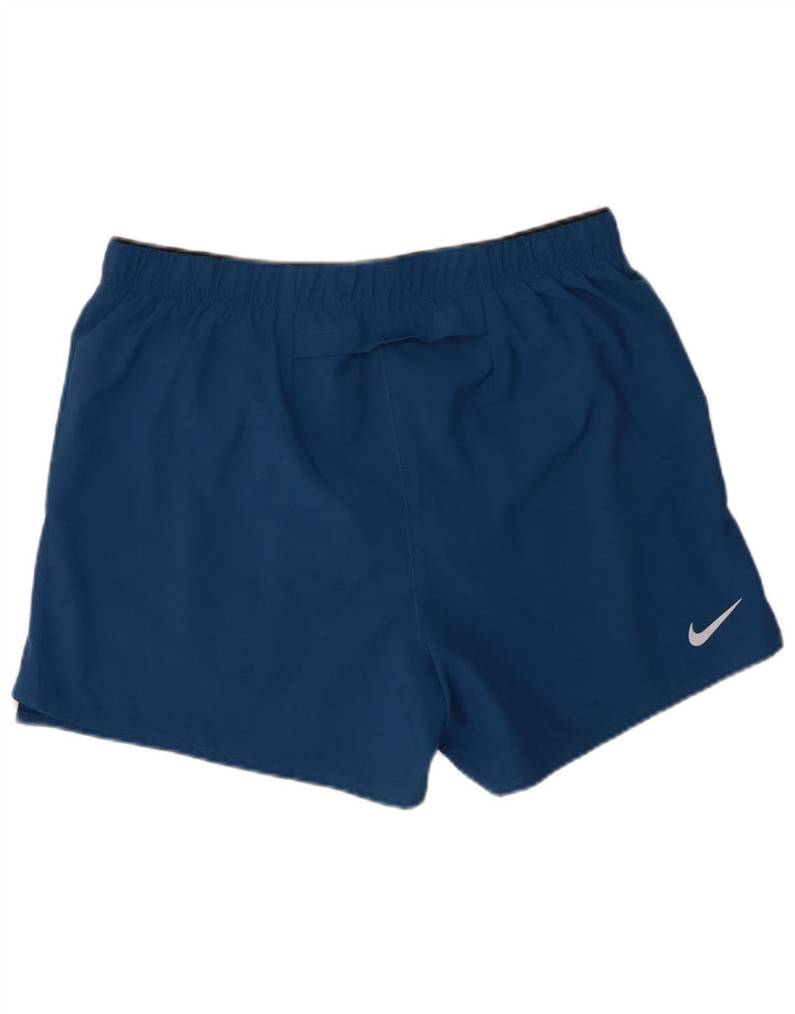 Γραφικό αθλητικό σορτς Nike ανδρικό Dri Fit μεγάλο μπλε πολυεστέρα