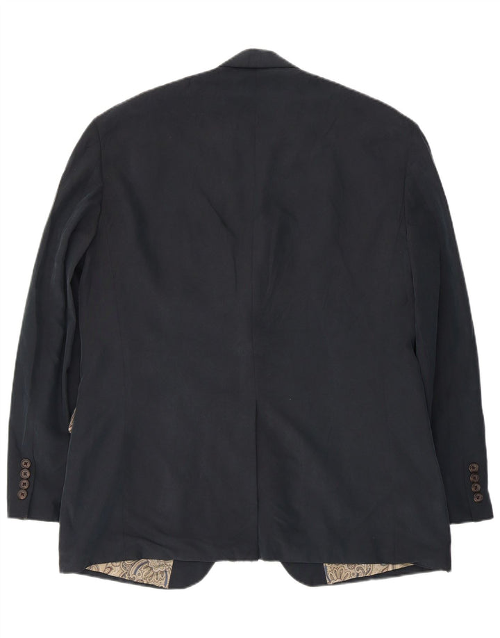 Ralph Lauren Ανδρικό μπλέιζερ με 2 κουμπιά μπουφάν UK 40 Medium Navy Blue Modal