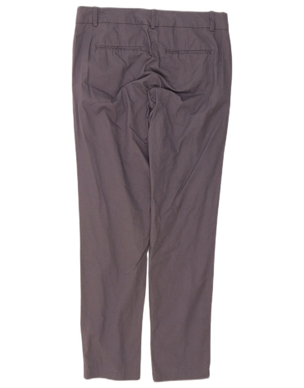 Warehouse Γυναικείο Slim παντελόνι Chino UK 10 Small W30 L30 Grey Cotton