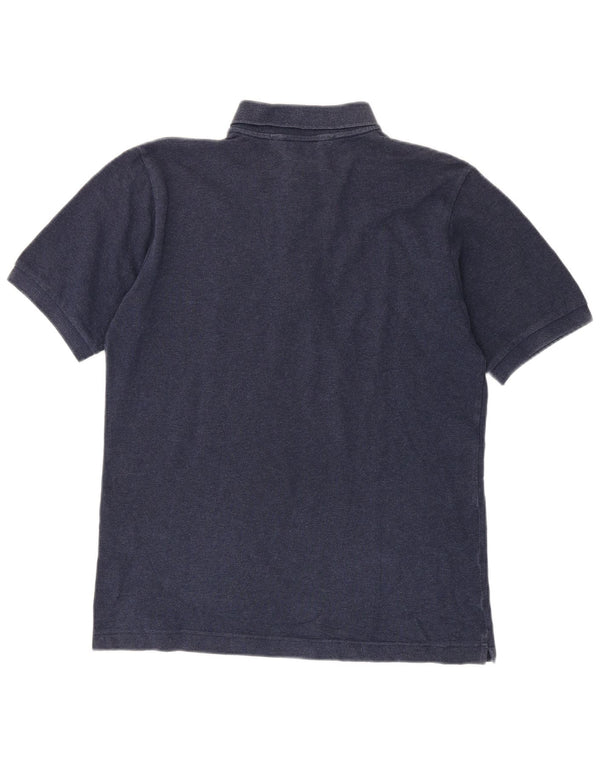Kappa Mens Polo Shirt Small Navy Blue Cotton
