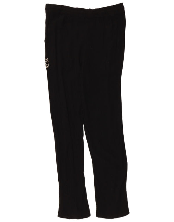 Γυναικεία Casual Παντελόνια Marks & Spencer UK 12 Medium W32 L29 Black Floral