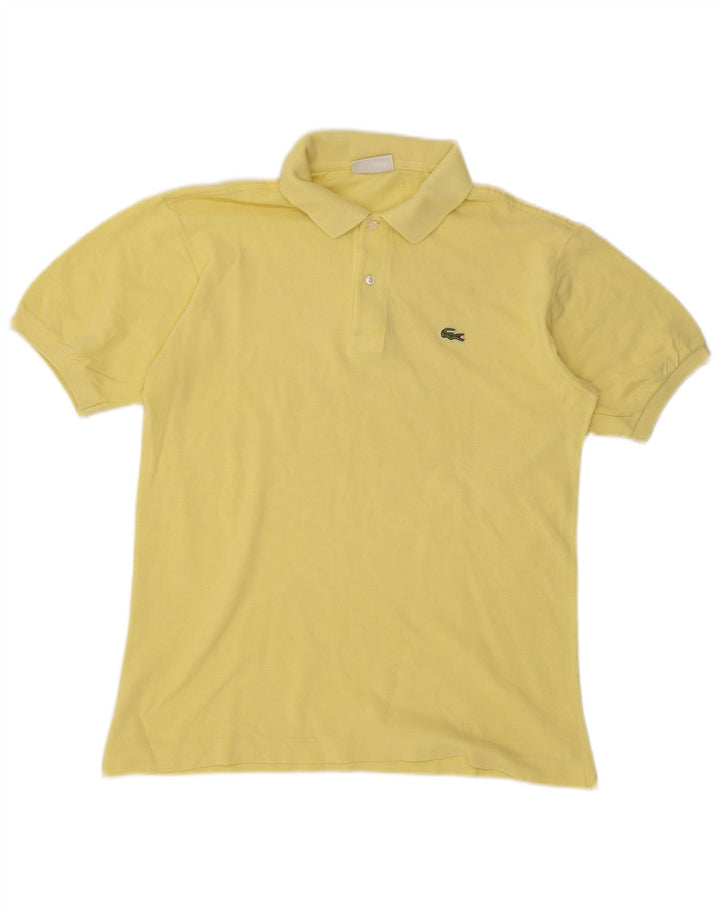 Ανδρικό πουκάμισο πόλο Lacoste, μέγεθος 6 XL, κίτρινο