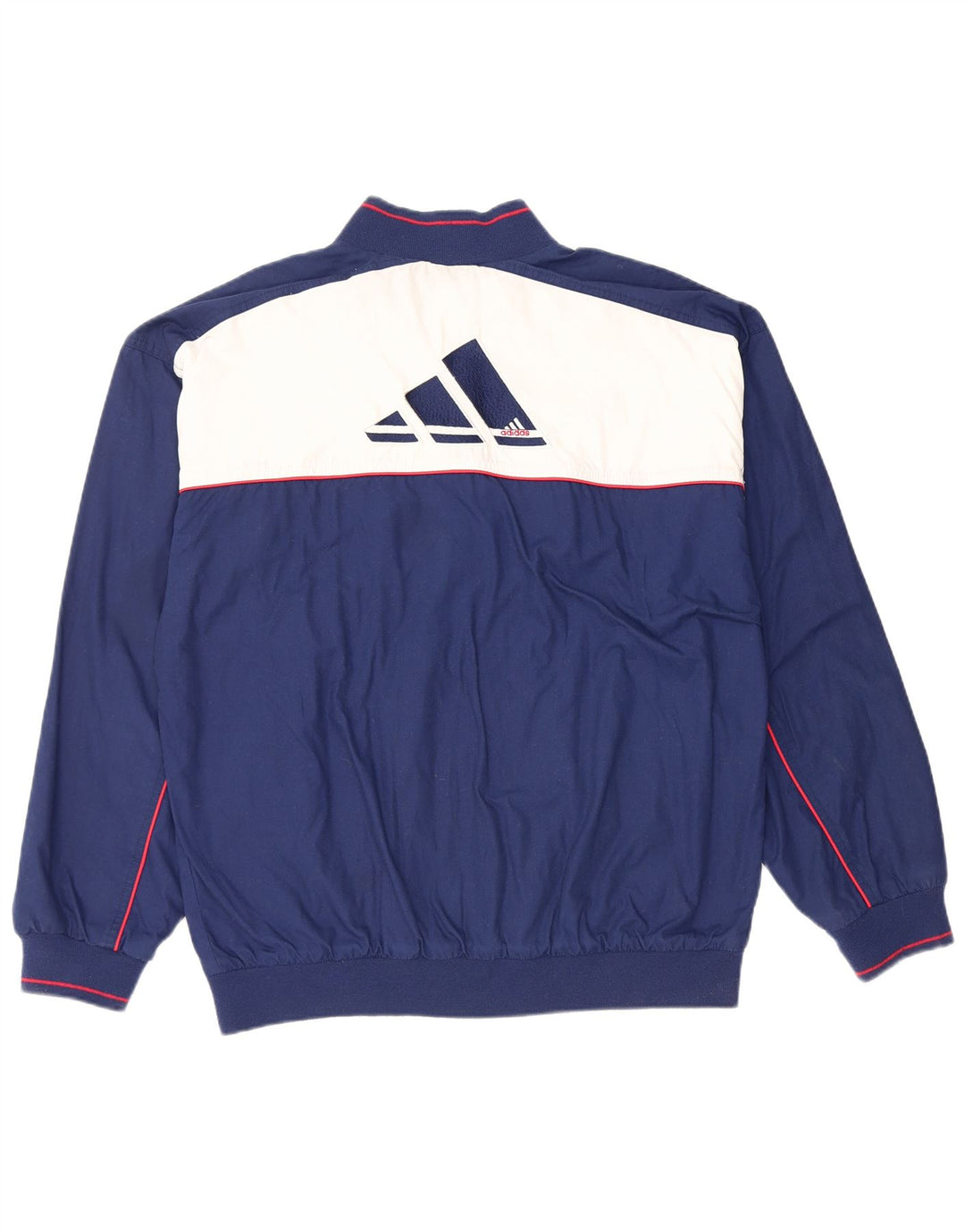 Ανδρική φόρμα ADIDAS Top Jacket UK 40/42 Medium Navy Blue Colorblock
