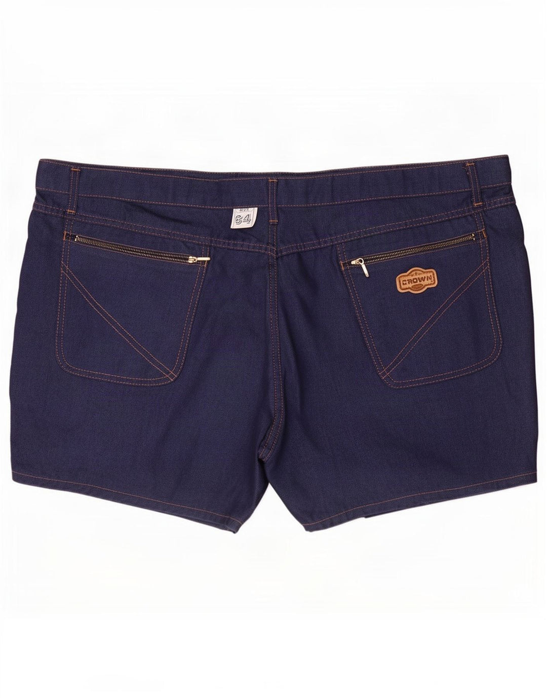 Crown Γυναικείο τζιν σορτς 4XL W46 Navy Blue