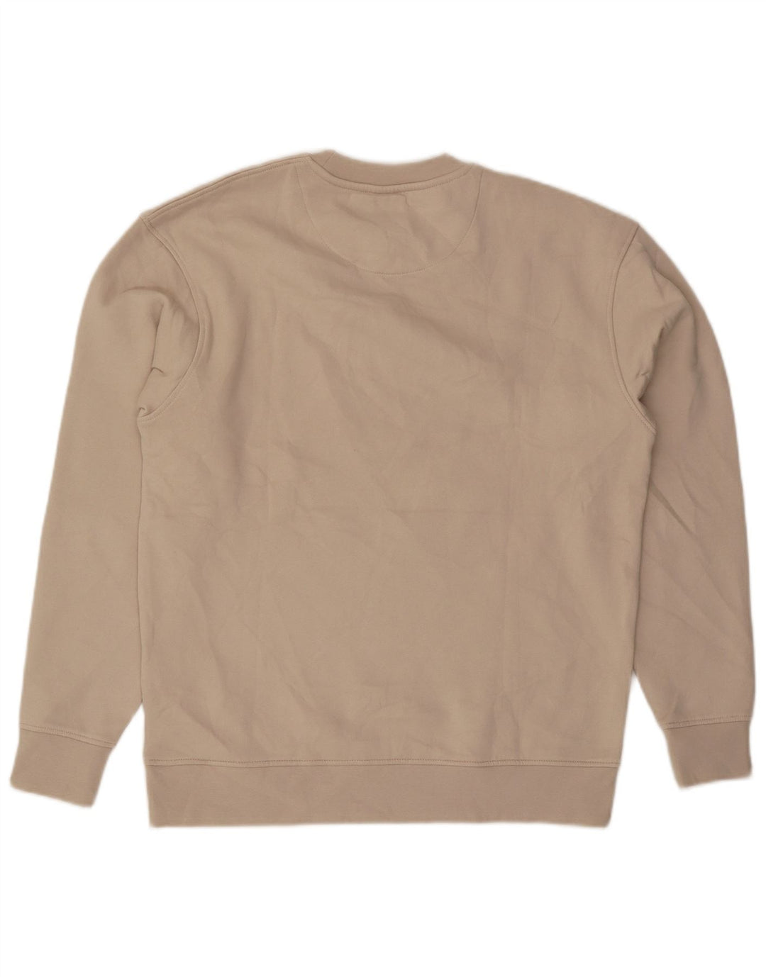 Jack & Jones Ανδρικό Φούτερ Jumper Μεγάλο Μπεζ Βαμβακερό