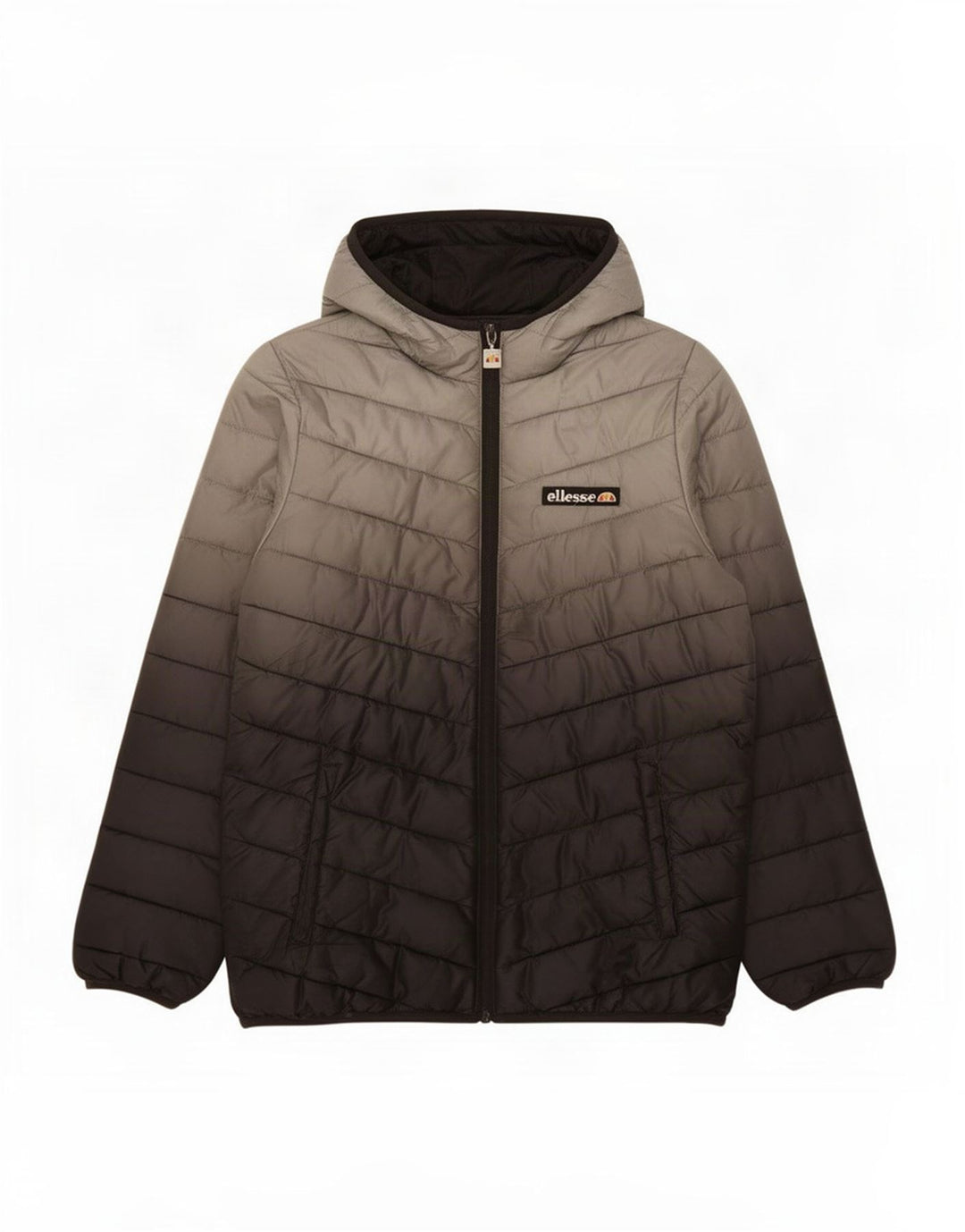 Μπουφάν Ellesse Boys Hooded Podded Jacket 12-13 Years Grey Tie Dye Polyester