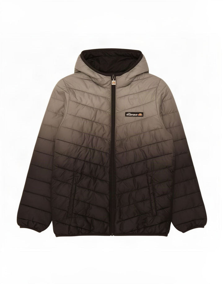 Μπουφάν Ellesse Boys Hooded Podded Jacket 12-13 Years Grey Tie Dye Polyester