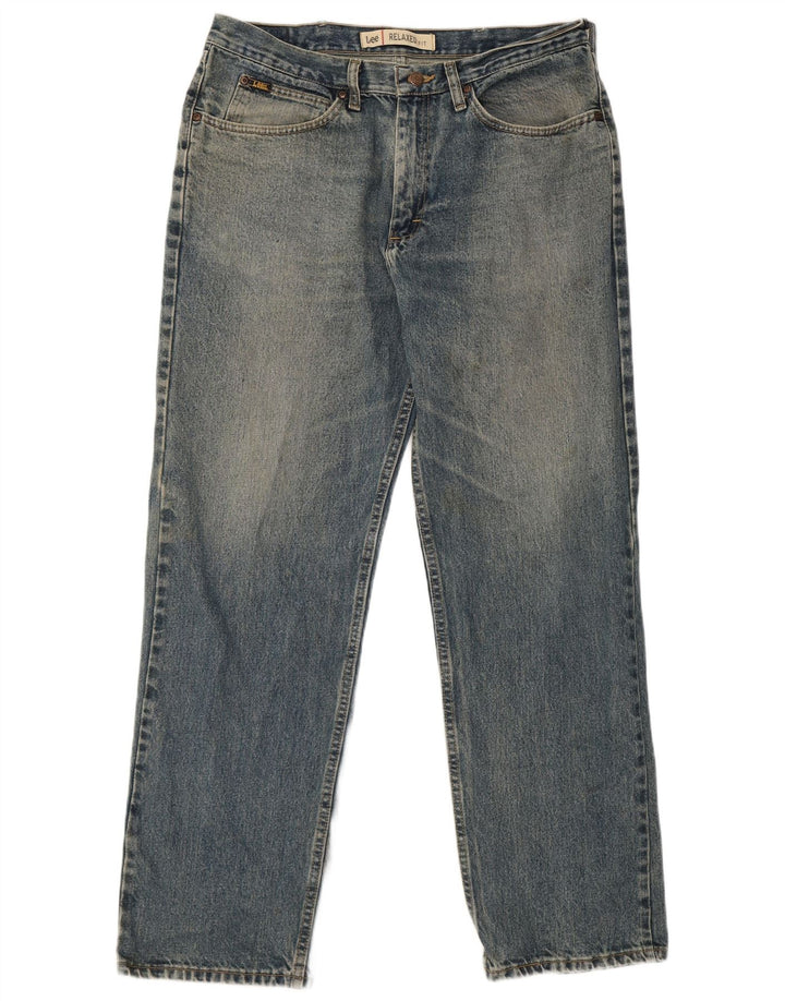 Ανδρικό τζιν ίσιο Lee Relaxed Fit W36 L32 Μπλε βαμβακερό