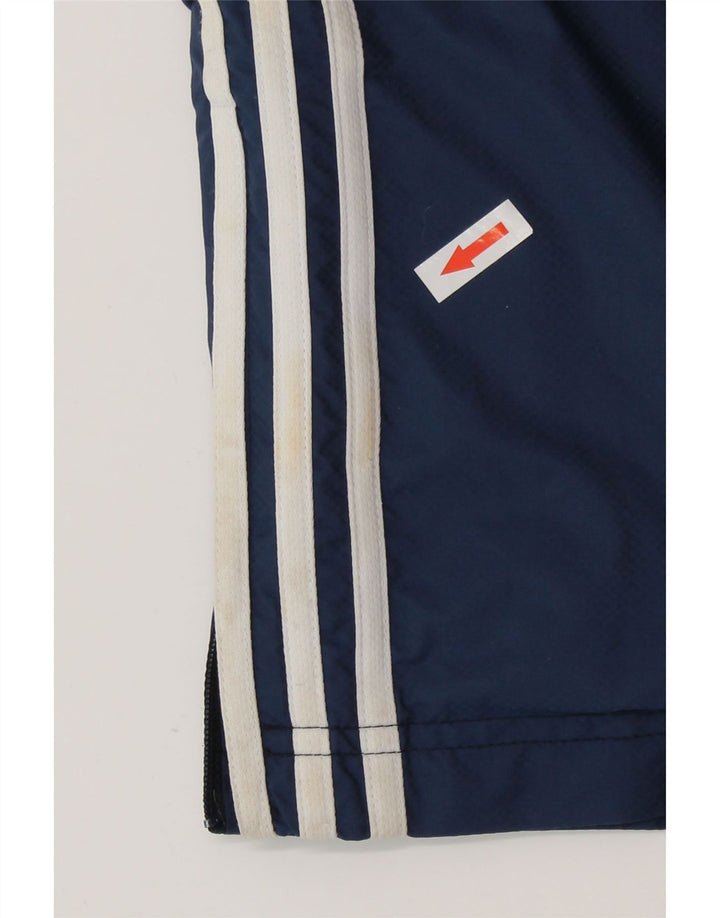 Ανδρική αθλητική φόρμα Adidas Παντελόνι μεγάλο Navy Blue Nylon